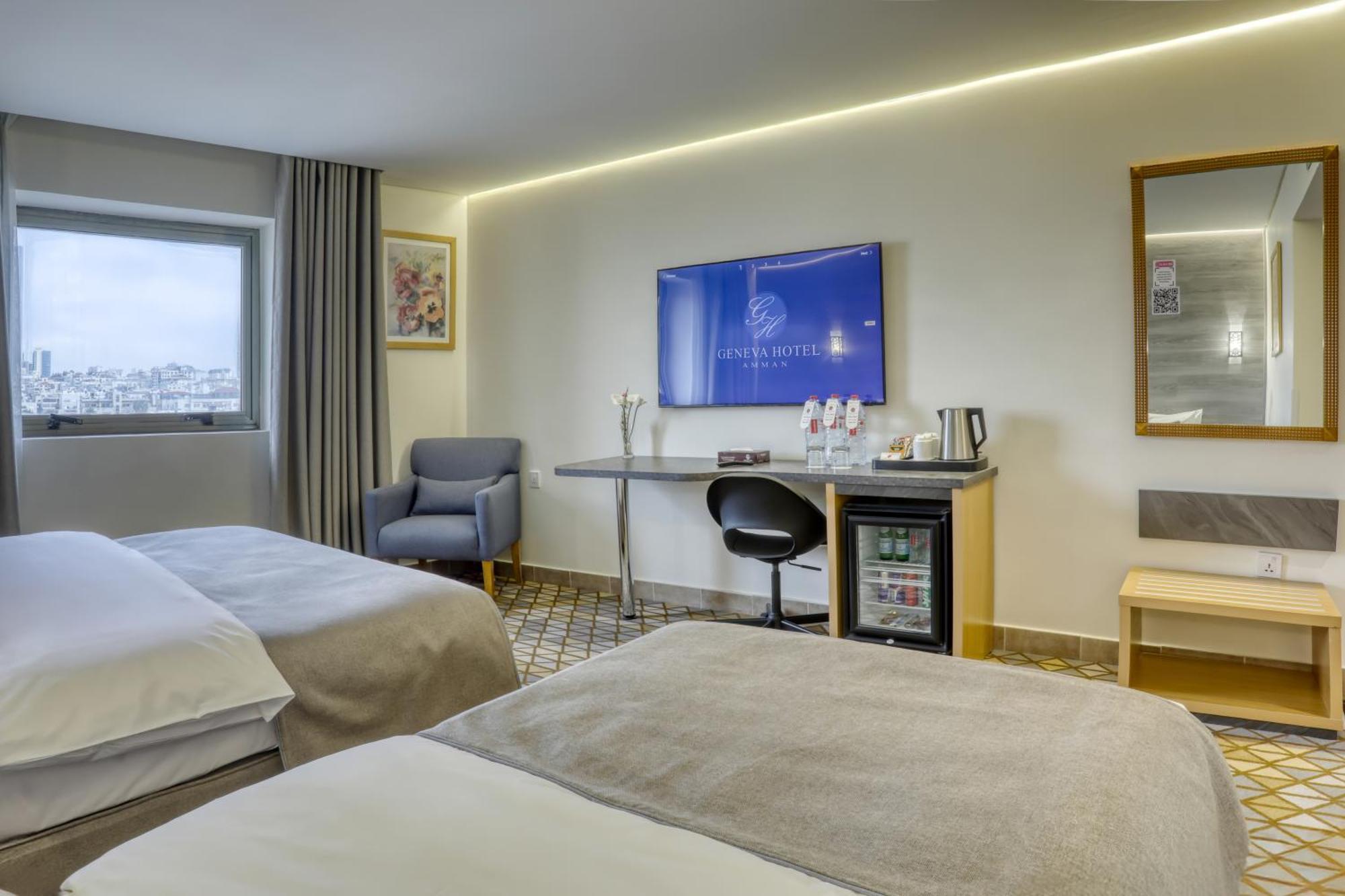 Geneva Hotel Amman Bagian luar foto
